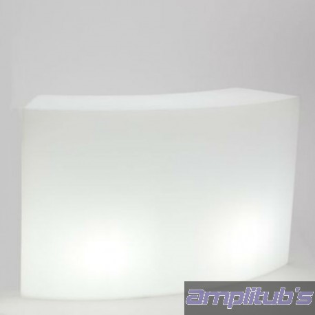Bar lumineux + vitre